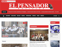 Tablet Screenshot of elpensador.com.mx