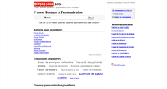 Desktop Screenshot of elpensador.info